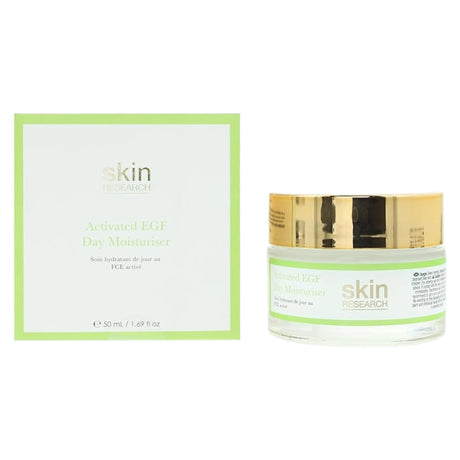 Skin Research, Advanced Epidermal Growth Factor, Moisturiser, Cream, For Face, 50 ml - Feel You