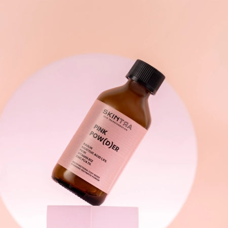 SkinTra - Pink Pow(d)er - Multifunctional Cleansing-Enzymatic Powder on Clay Base - 40g - Feel You