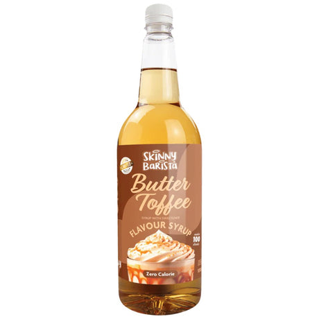 Skinny Barista Zero Calorie Coffee Syrup | Butter Toffee - 1000 мл - Feel You