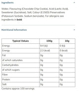 Skinny Barista Zero Calorie Coffee Syrup | Chocolate Chip Cookie - 1000 мл - Feel You