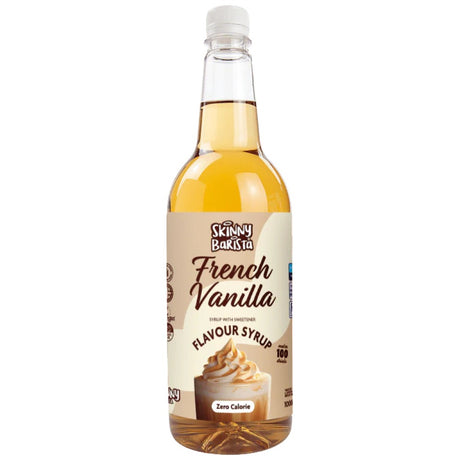 Skinny Barista Zero Calorie Coffee Syrup | French Vanilla - 1000 мл - Feel You
