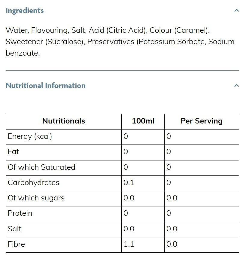 Skinny Barista Zero Calorie Coffee Syrup | Hazelnut Praline - 1000 мл - Feel You