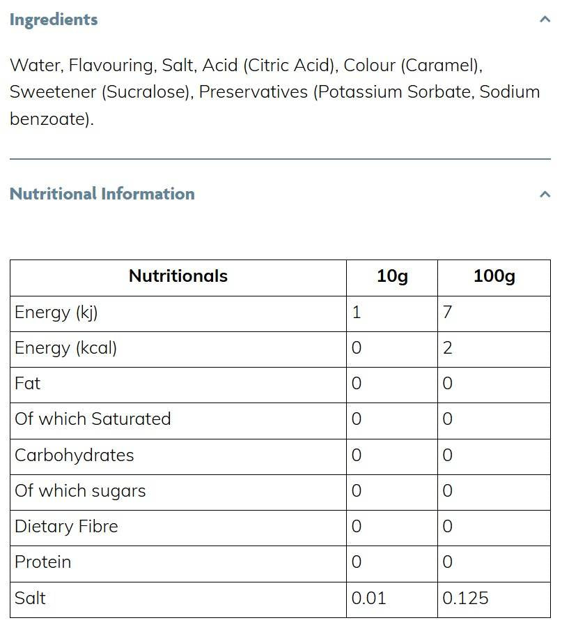 Skinny Barista Zero Calorie Coffee Syrup | Salted Caramel - 1000 мл - Feel You