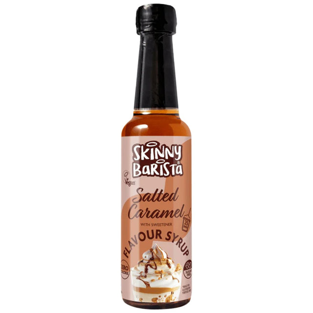 Skinny Barista Zero Calorie Coffee Syrup | Salted Caramel - 250 мл - Feel You