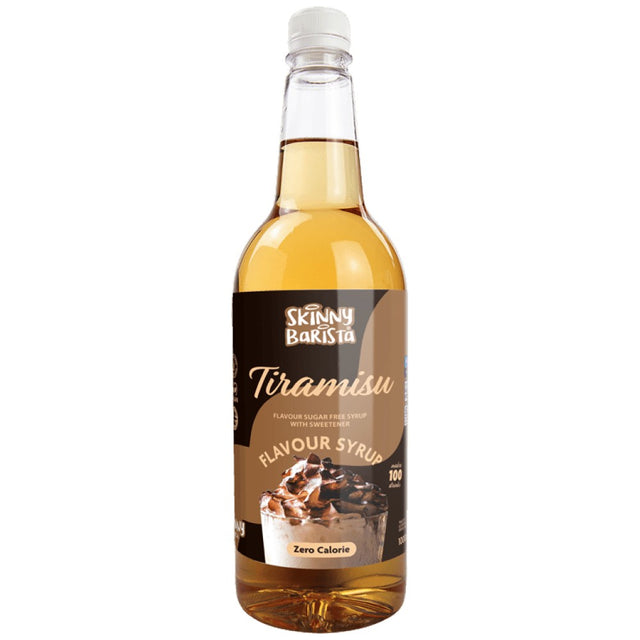 Skinny Barista Zero Calorie Coffee Syrup | Tiramisu - 1000 мл - Feel You