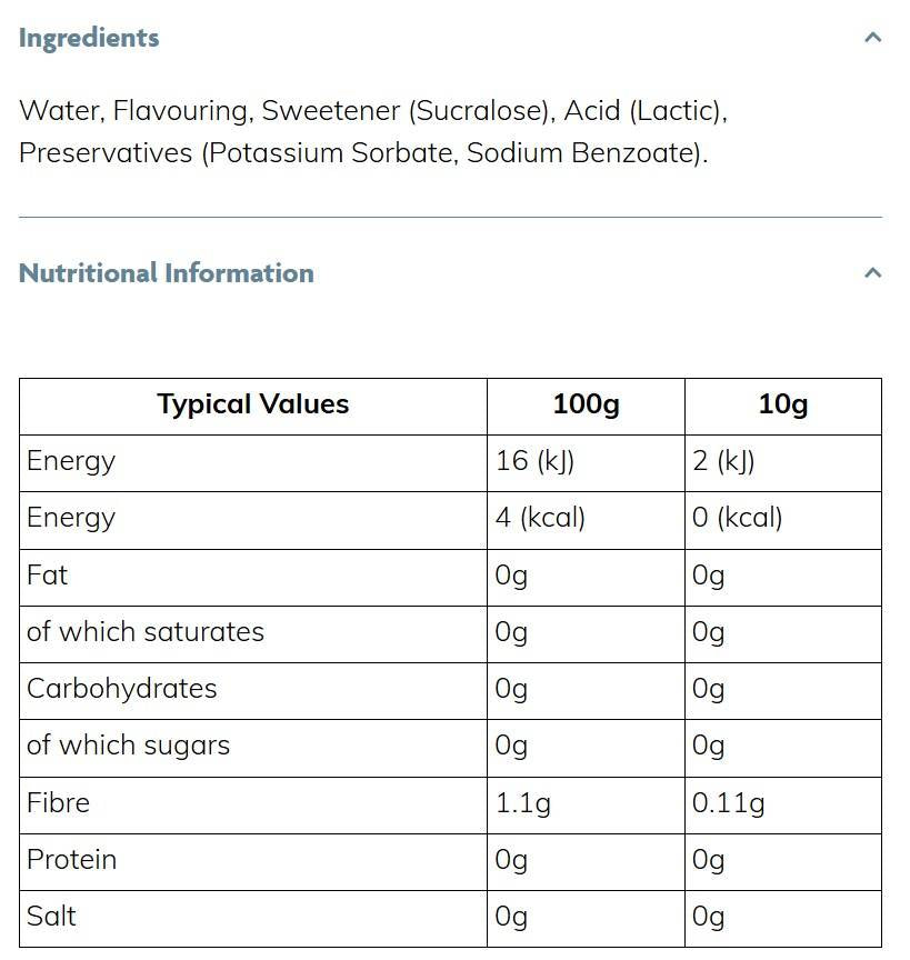 Skinny Barista Zero Calorie Coffee Syrup | White Chocolate - 1000 мл - Feel You