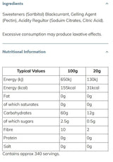 Skinny Jam | Blackcurrant - 340 грама - Feel You