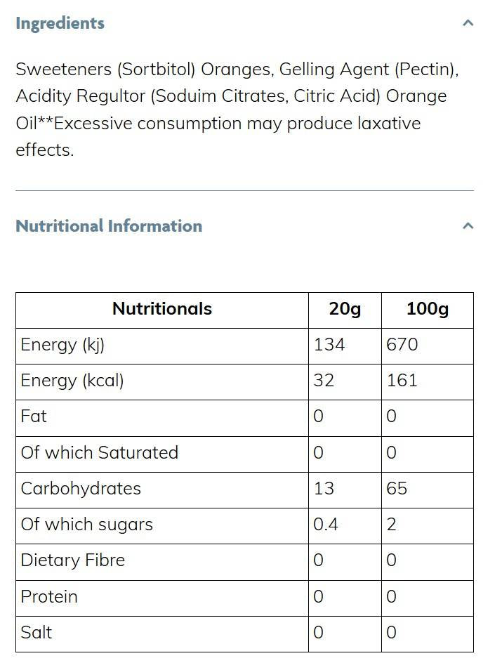 Skinny Jam | Orange Marmalade - 340 грама - Feel You