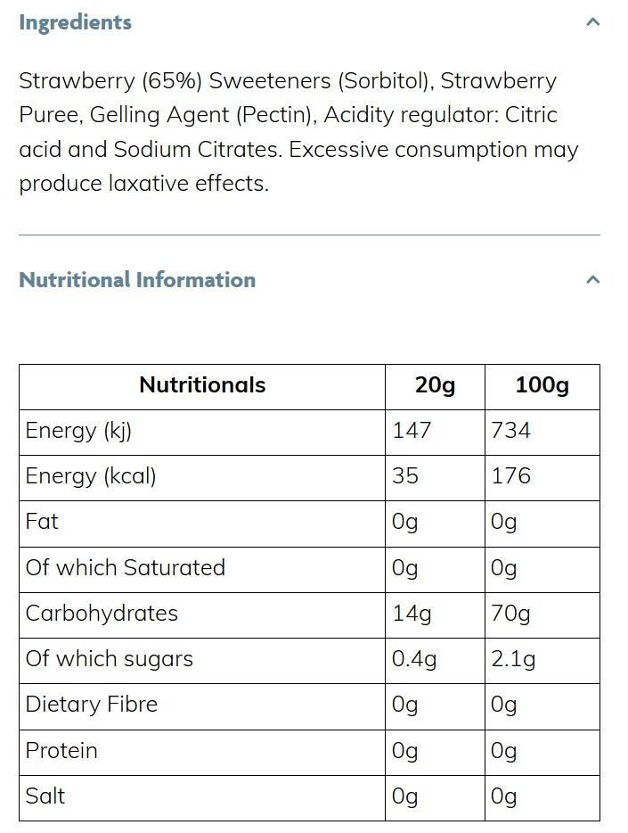 Skinny Jam | Strawberry - 340 грама - Feel You