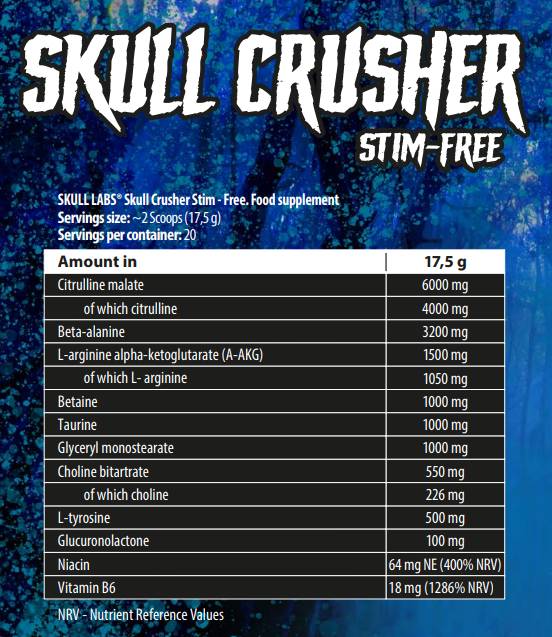 Skull Crusher | Stim-Free Pre-Workout 350 грама - Feel You