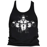 Skull Labs TankTop | Black-White - Feel You