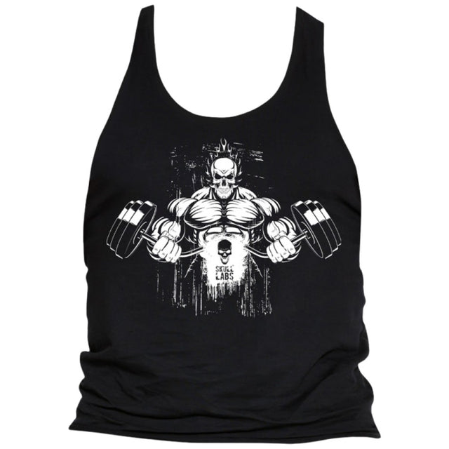Skull Labs TankTop | Black-White - Feel You