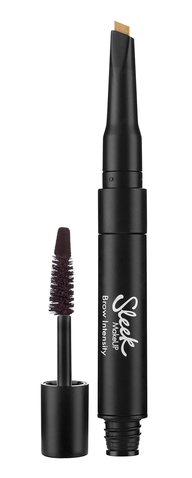 Sleek MakeUP, Brow Intensity, Mascara & Highlighter 2-In-1, Dark + Gold, 3 ml - Feel You