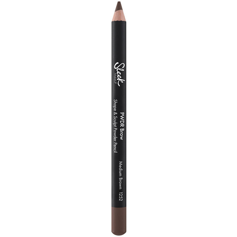 Sleek MakeUP, Pwdr, Blending, Eyebrow Cream Pencil, 1252, Medium Brown, 1.29 g - Feel You