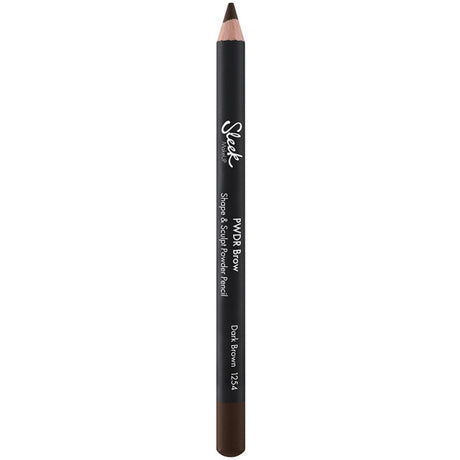 Sleek MakeUP, Pwdr, Blending, Eyebrow Cream Pencil, 1254, Dark Brown, 1.29 g - Feel You