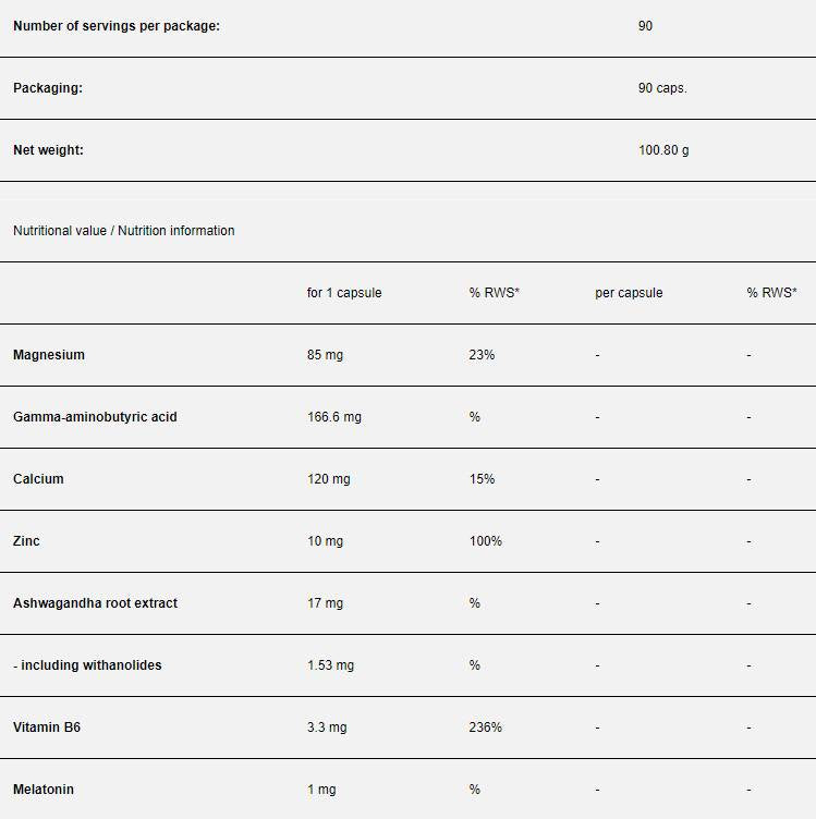 Sleep Aid - 90 капсули - Feel You