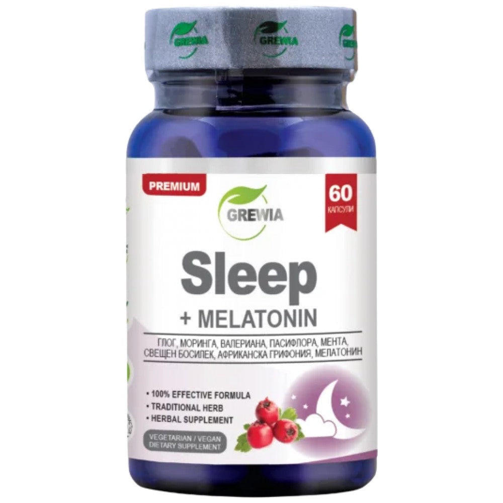Sleep + Melatonin - 60 капсули - Feel You