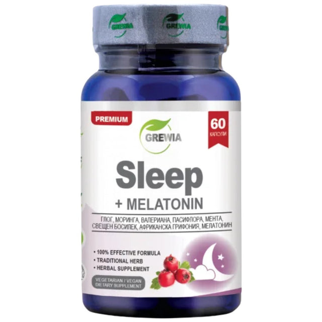 Sleep + Melatonin - 60 капсули - Feel You