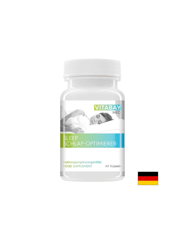 Стрес и безсъние - Маточина Sleep Schlaf Optimizer MED, 60 V капсули - Feel You