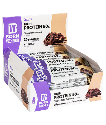 Slim 50% High Protein Bar - 12 x 50 грама - Feel You