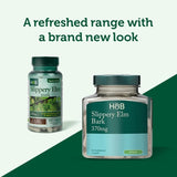 Хлъзгав бряст кора (Slippery Elm Bark) 370мг 90 капсули, H&B - Feel You