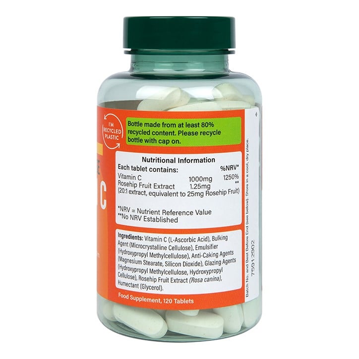 Slow Release Vitamin C 1000 mg - 120 Таблетки - Feel You
