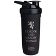 Smart Reforce Stainless Steel Shaker | Game Of Thrones I Drink and I Know Things - 900 мл - Feel You