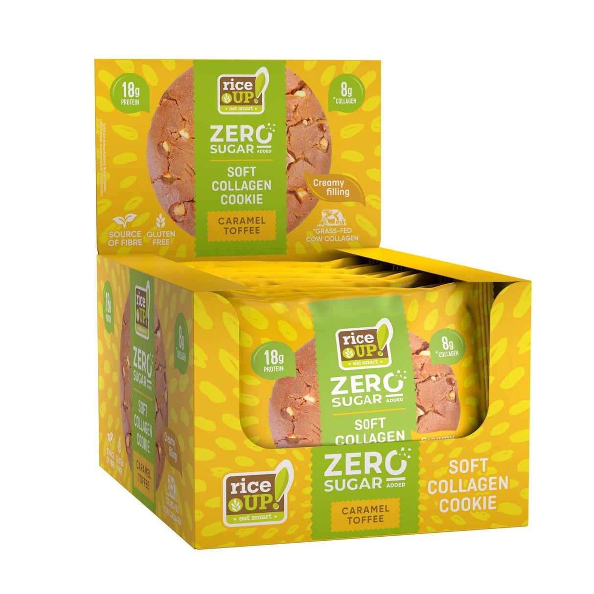 Soft Cookie with 8g Collagen & No Added Sugar - 10 х 60 грама - Feel You