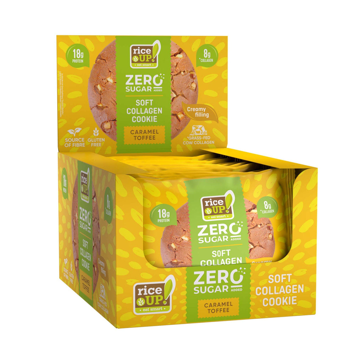 Soft Cookie with 8g Collagen & No Added Sugar - 12 х 60 грама - Feel You