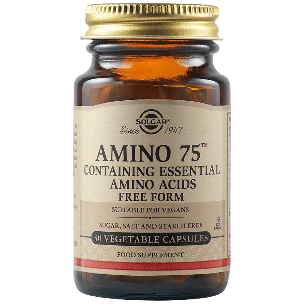 Solgar Amino 75 - 30 Гел капсули - Feel You