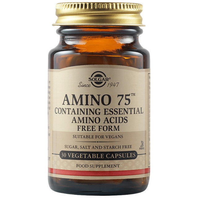 Solgar Amino 75 - 30 Гел капсули - Feel You