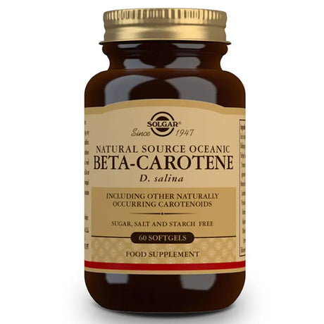 Solgar Beta-carotene 100% 7mg 60 Capsules - Feel You
