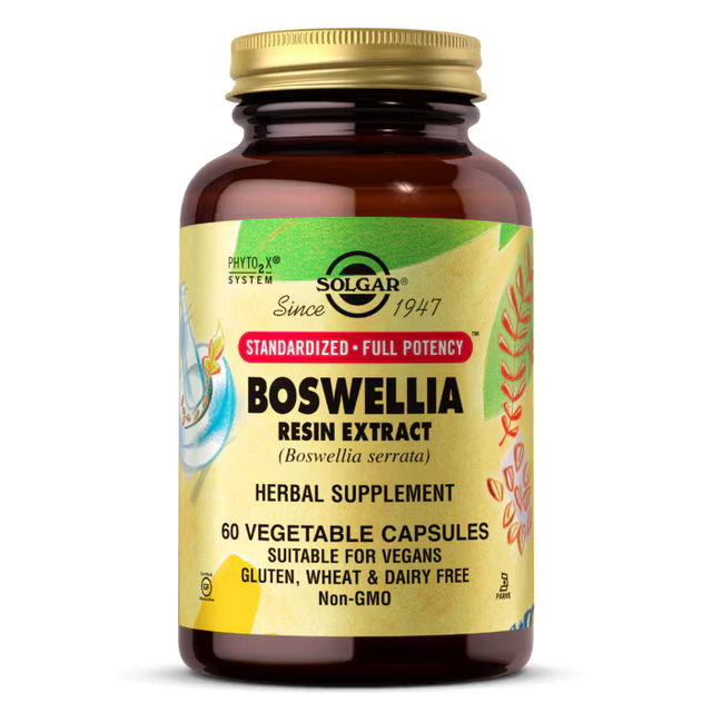 Solgar Boswellia Resin Extract - 60 капсули - Feel You