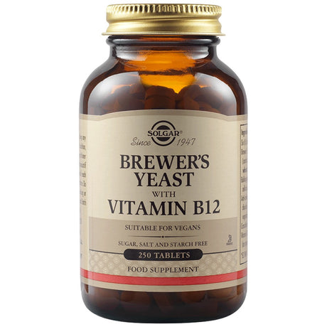Solgar Brewers Yeast 500 mg - 250 Таблетки - Feel You
