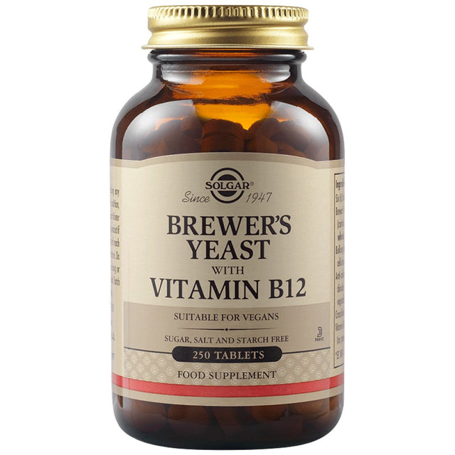 Solgar Brewers Yeast 500 mg - 250 Таблетки - Feel You