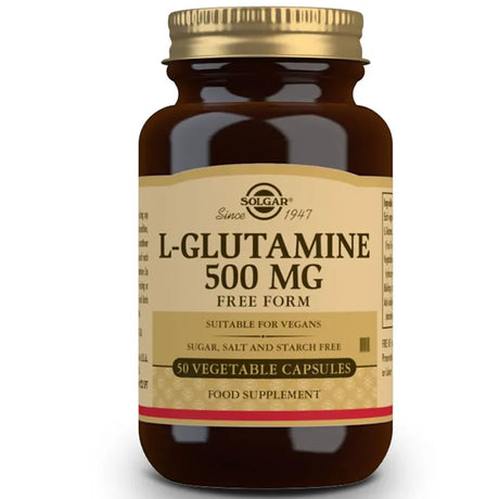 Solgar L-Glutamina 500mg 50 Capsules - Feel You