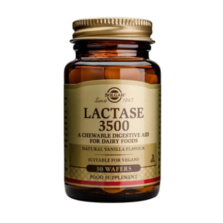 Solgar Lactase 3500 - 30 Дъвчащи таблетки - Feel You
