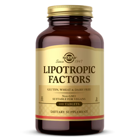 Solgar Lipotropic Factors - 100 Таблетки - Feel You