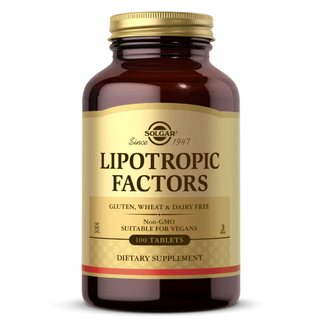 Solgar Lipotropic Factors - 100 Таблетки - Feel You