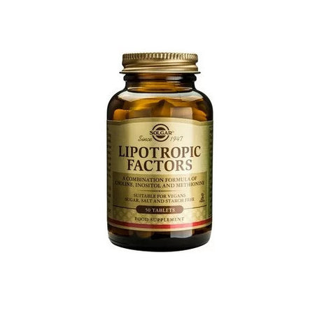 Solgar Lipotropic Factors - 50 Таблетки - Feel You