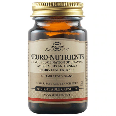 Solgar Neuro Nutrients - 30 капсули - Feel You