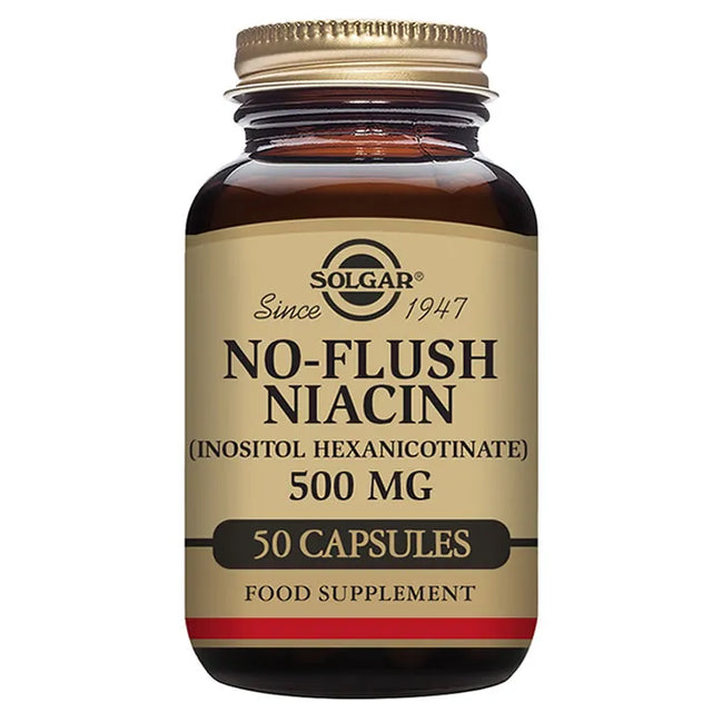 Solgar Niacin Non-Blushing 50 Capsules - Feel You