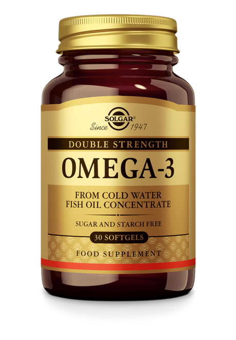 Solgar Omega 3 / Double Strength - 30 Гел капсули - Feel You