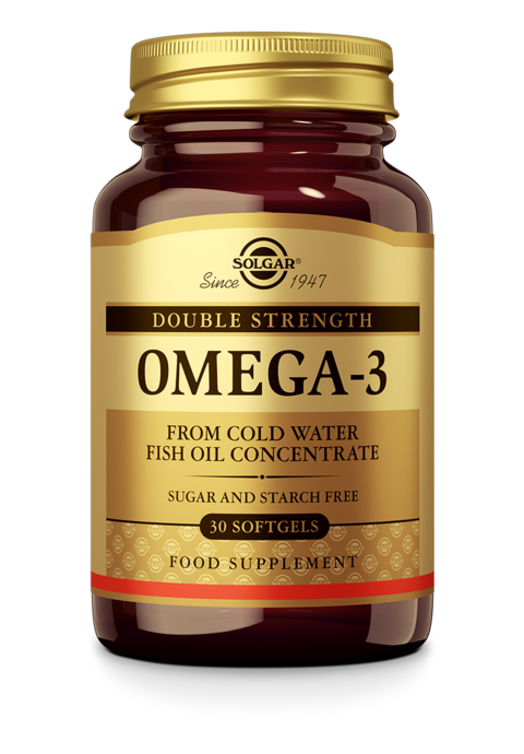 Solgar Omega 3 / Double Strength - 30 Гел капсули - Feel You