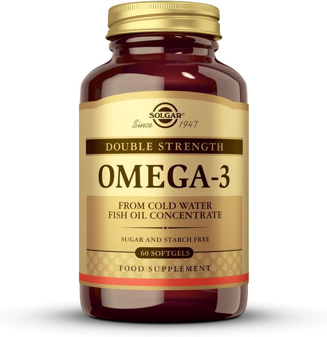 Solgar Omega 3 / Double Strength - 60 Гел капсули - Feel You