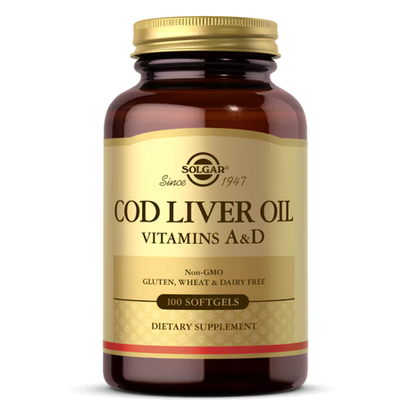 Solgar One-A-Day Norwegian Cod Liver Oil - 100 Гел капсули - Feel You