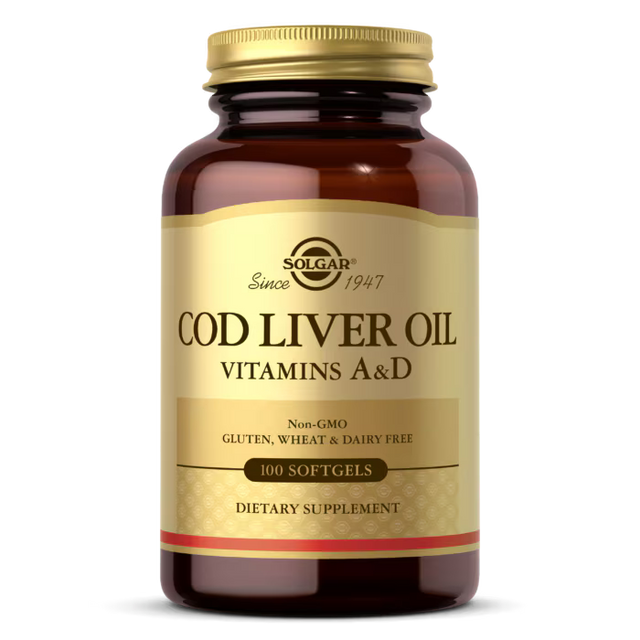 Solgar One-A-Day Norwegian Cod Liver Oil - 100 Гел капсули - Feel You