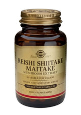 Solgar Reishi Shiitake Maitake Mushroom Extract - 50 капсули - Feel You