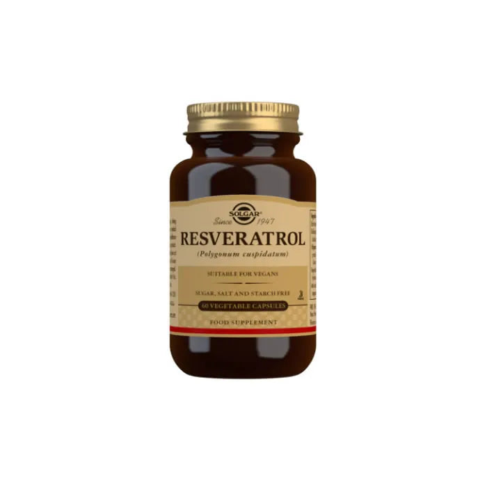 Solgar Resveratrol 100mg 60 Capsules - Feel You