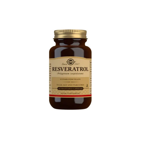 Solgar Resveratrol 100mg 60 Capsules - Feel You